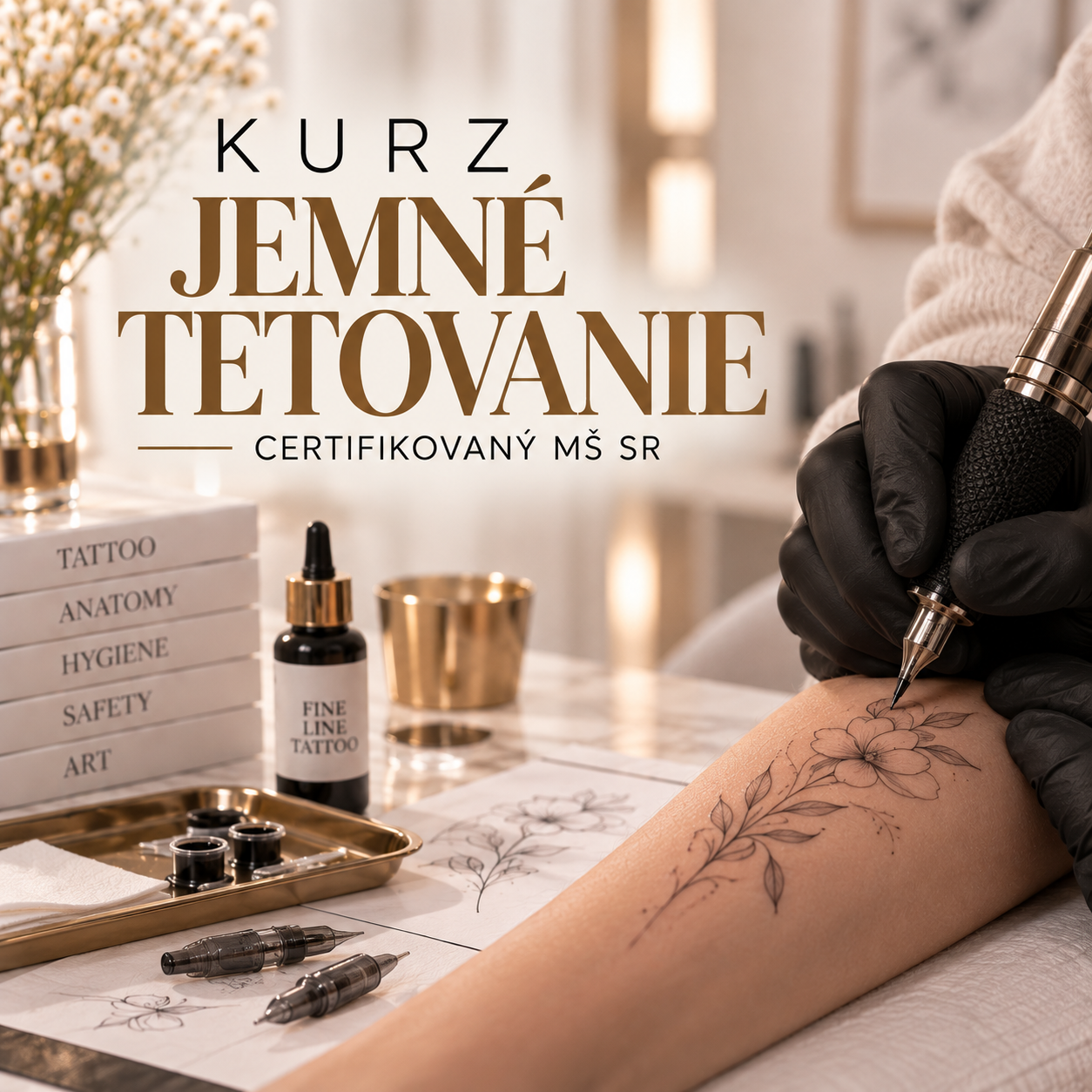 Kurz Jemné tetovanie certifikovaný MŠ SR