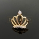 Piercing do pupku Crystal crown